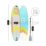 SUP Board #272 cutout from SUP Board