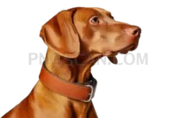 Vizsla Dog #306 cutout from Vizsla Dog