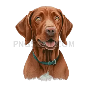 Vizsla Dog #319 cutout from Vizsla Dog