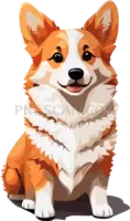Welsh Corgi #380 cutout from Welsh Corgi