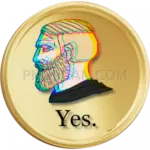 Yes Chad natural cutout from Yes Chad
