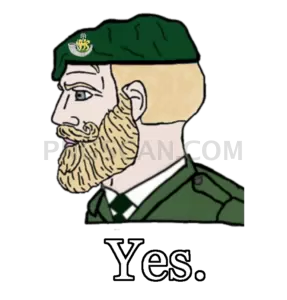 Yes Chad #443 cutout from Yes Chad